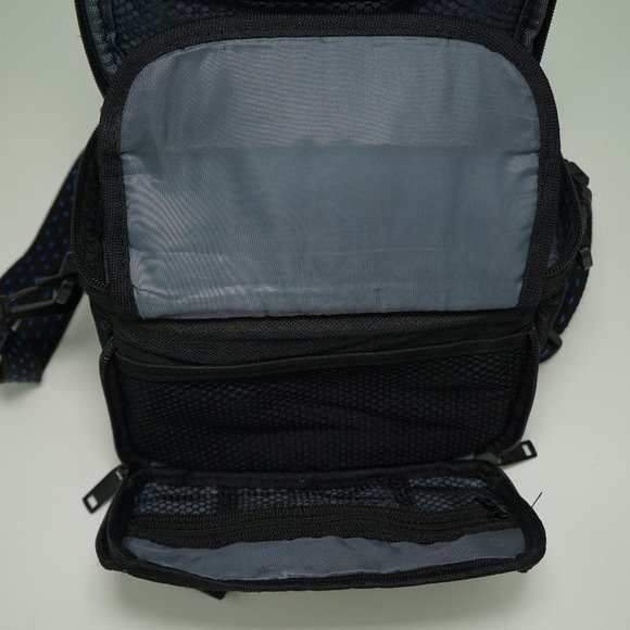 Samsonite Camcorder/Camera Bag Black/Blue #817BK - Picture 9 of 9